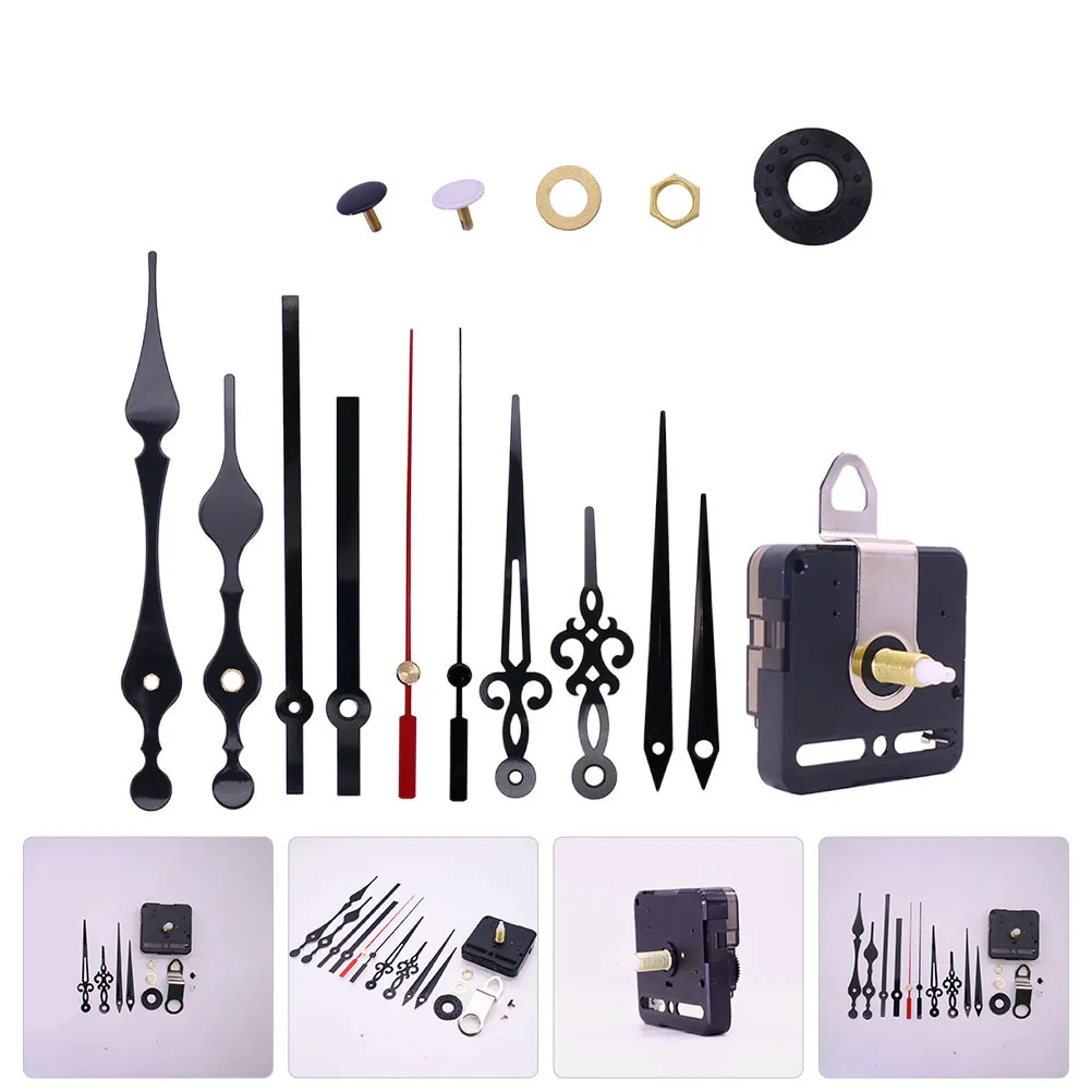 

1Set Clock Movement Precise Timekeeping Smooth Quiet Operation Replacement Mechanism for Home Wall Clocks Decorative