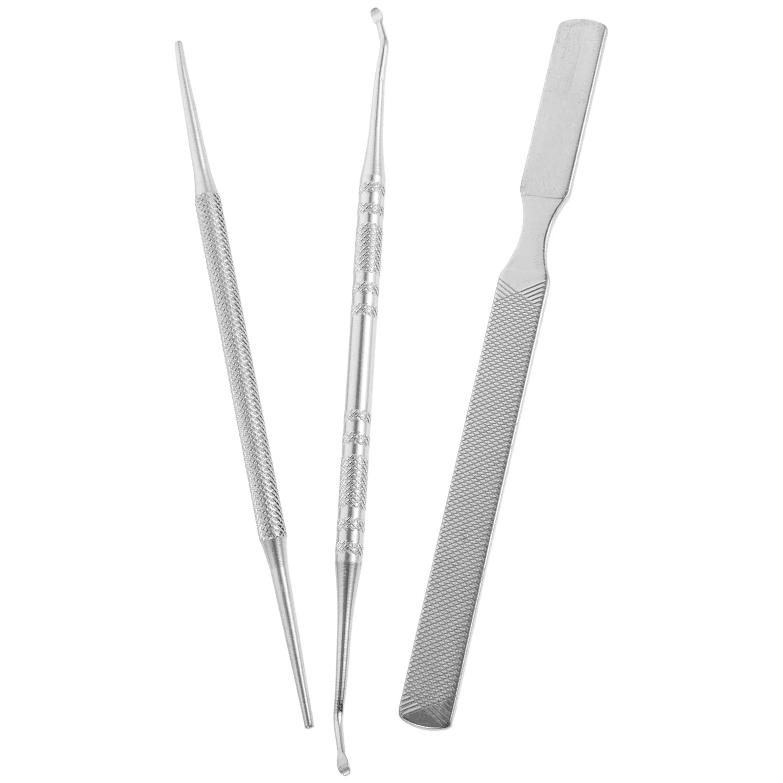 1Set Stainless Steel Manicure Set Professional Portable Nail Trimming Kit Travel Pedicure Tools Lightweight Nail Grooming Kit