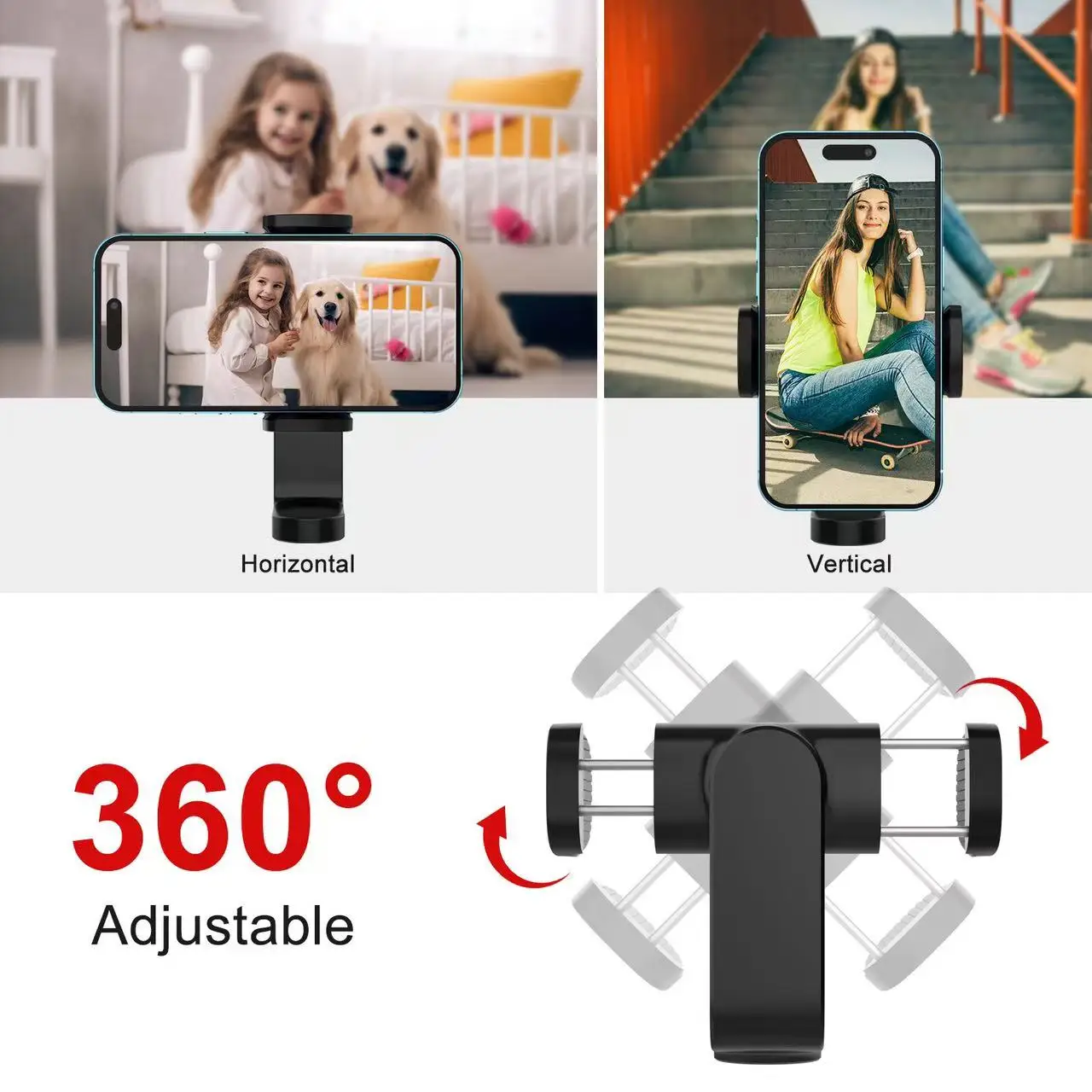 Ckhb-24D 차량 탑재형 확장 흡입 컵 브래킷 360도 파노라마 카메라 캠코더 촬영 고정 브래킷 베이스