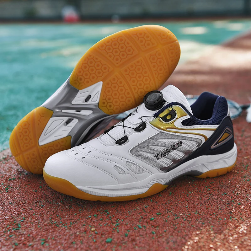 

Профессиональная Обувь для бадминтона для мужчин, нескользящая спортивная женская обувь для настольного тенниса, тренировочные кроссовки, унисекс, обувь для волейбола и тенниса
