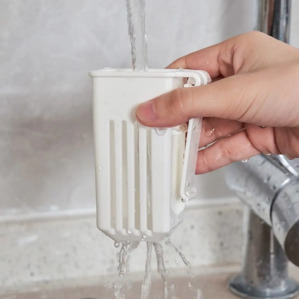 Kitchen Cutlery Storage Racks Plastic Chopsticks Holder Wall Hanging Cutlery Drainage Basket Storage Box