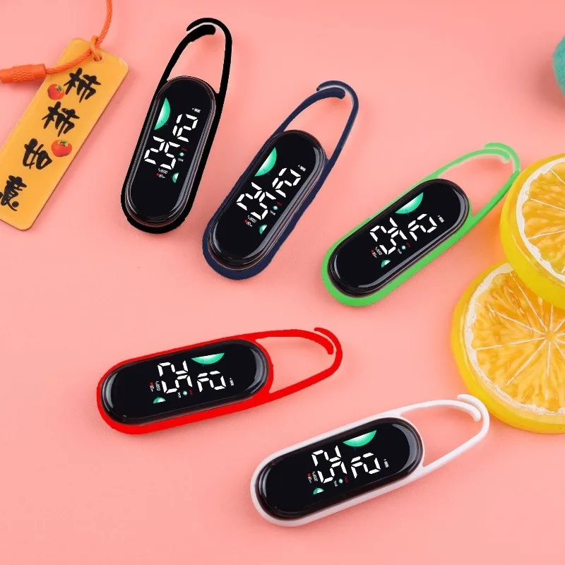 Small wall watch, student simple luminous touch screen LED electronic watch