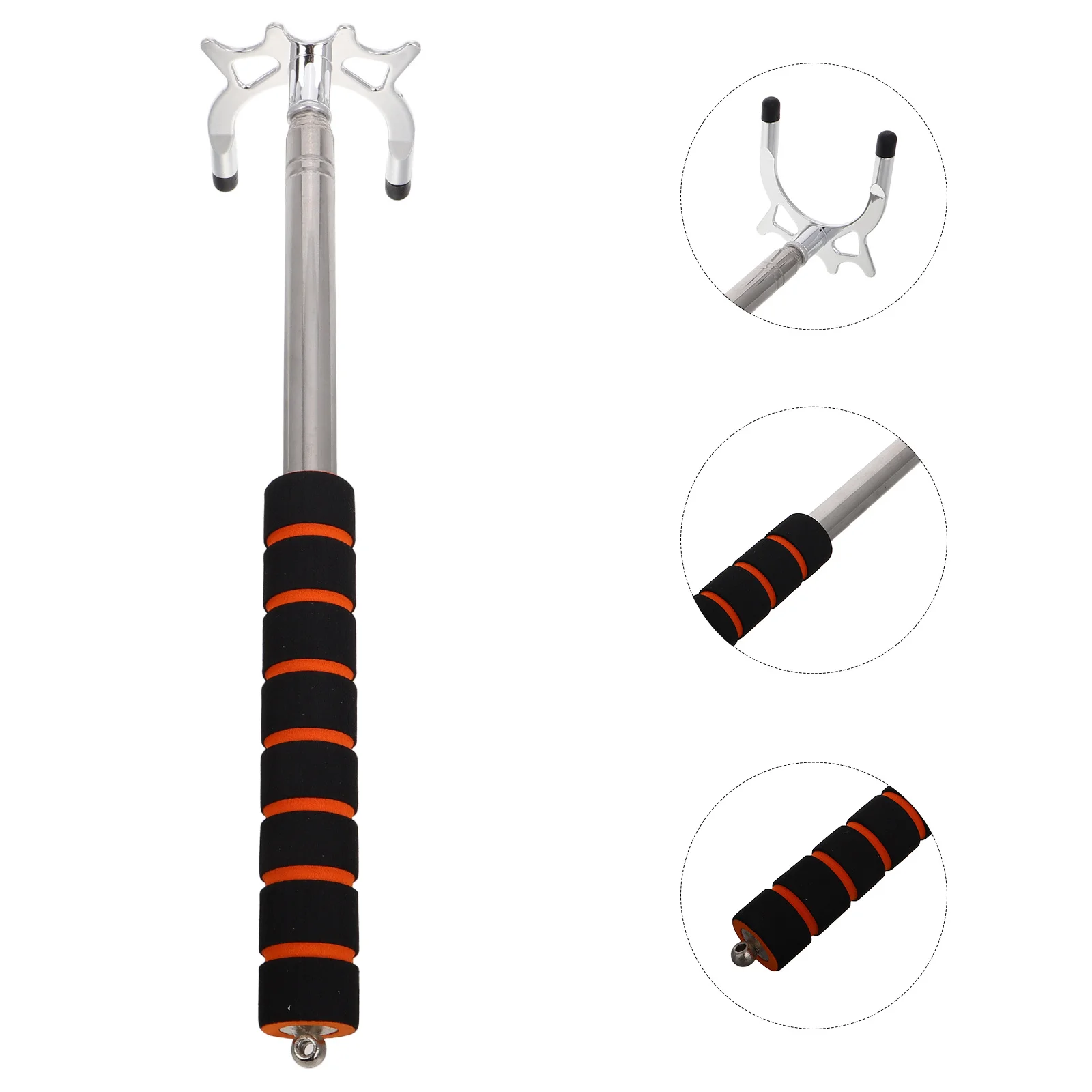 

Adjustable Pool Cue Bridge Head Portable Lightweight Durable Easy Setup for Home and with Stable Support