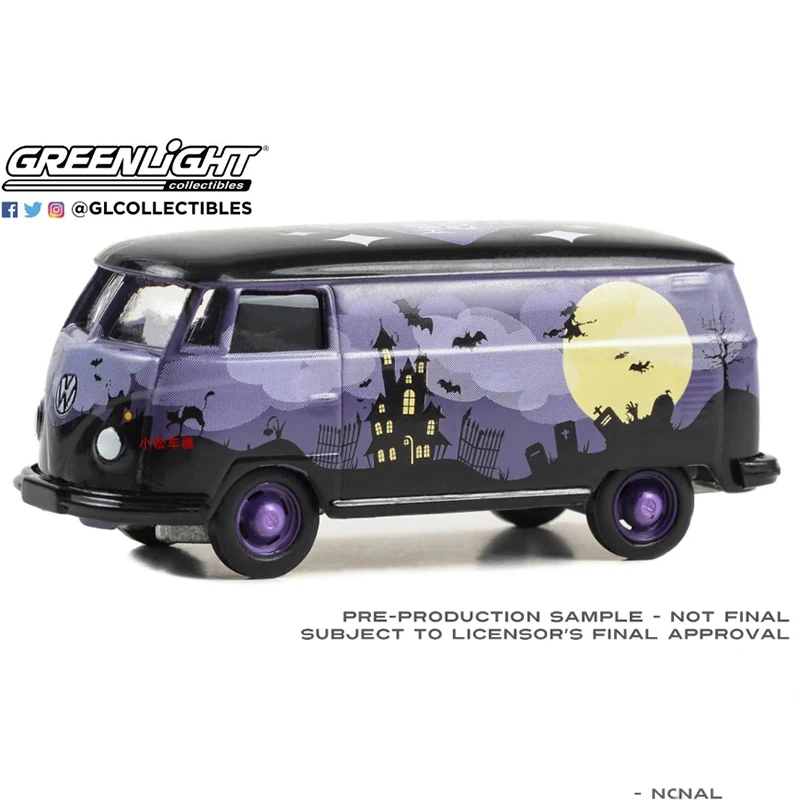 

Greenlight, литой под давлением масштаб 1:64, T2, ТИП 2, ПАНЕЛЬ, фургон, сплав, имитация металлической модели автомобиля, статическая коллекция, украшенная игрушка в подарок на праздник