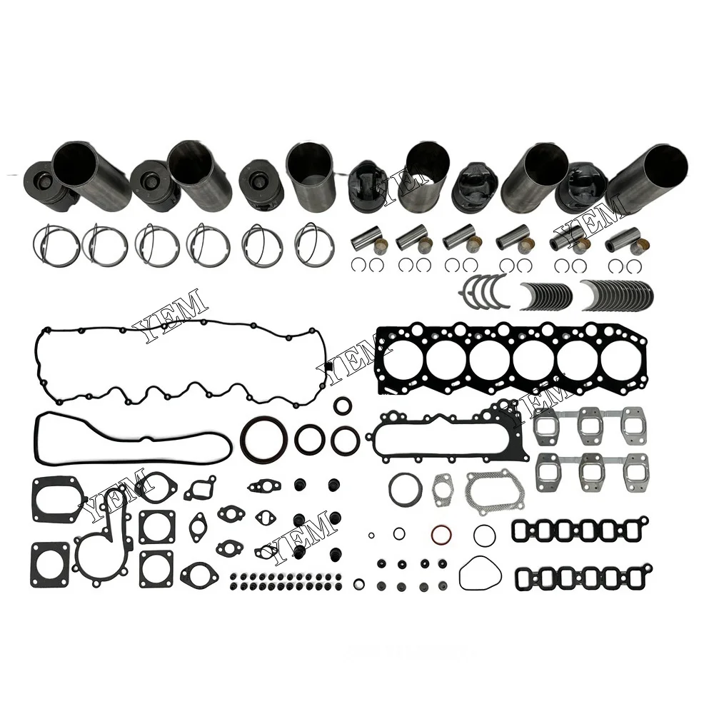 1HD Cylinder Liner Kit With Gasket Set Bearing For Toyota Engine.