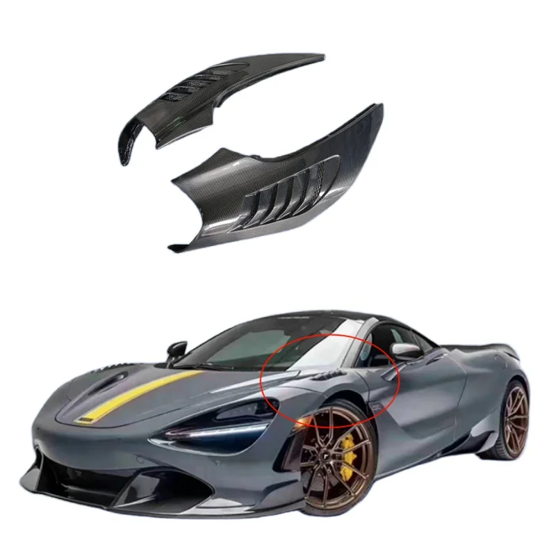 

Используется для McLaren 720S Vors Style, комплект модификации переднего крыла из углеродного волокна