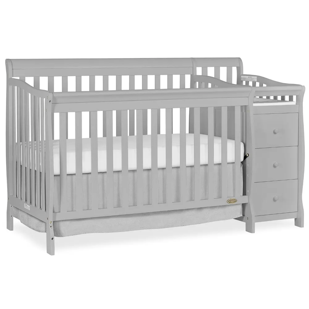 

5 in 1 Brody Convertible Crib with Changer