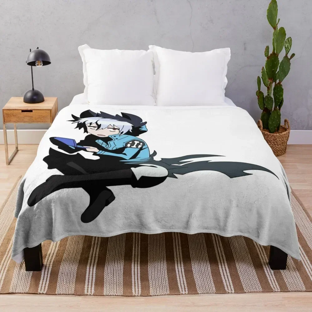 

Servamp Kuro Cute Sleepy Playing Games Throw Blanket for babies Baby Blankets For Bed Designers Blankets