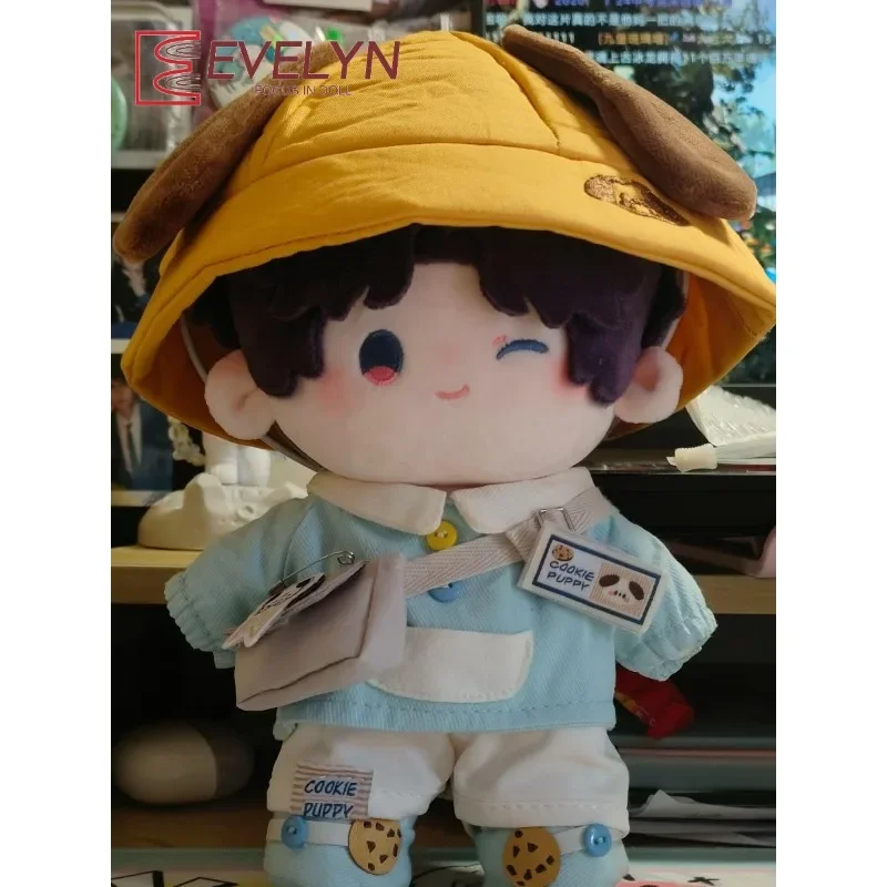 roupas-para-boneca-evelyn-20cm-com-chapeu-e-shorts-estilo-anime-love-and-deepspace-sem-boneca