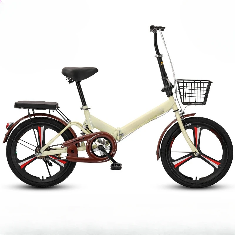 Free Installation Folding Bicycle 22 Inch 20 Inch Men's and Women's Bicycles for Teenagers Adults Boys and Girls' Bicycles