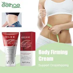 Fat Burning Cream Firming Body Massage Roller Anti-Cellulite Remove Waist Abdomen Fat Burner Slim Arm Thin Belly Shaping Product