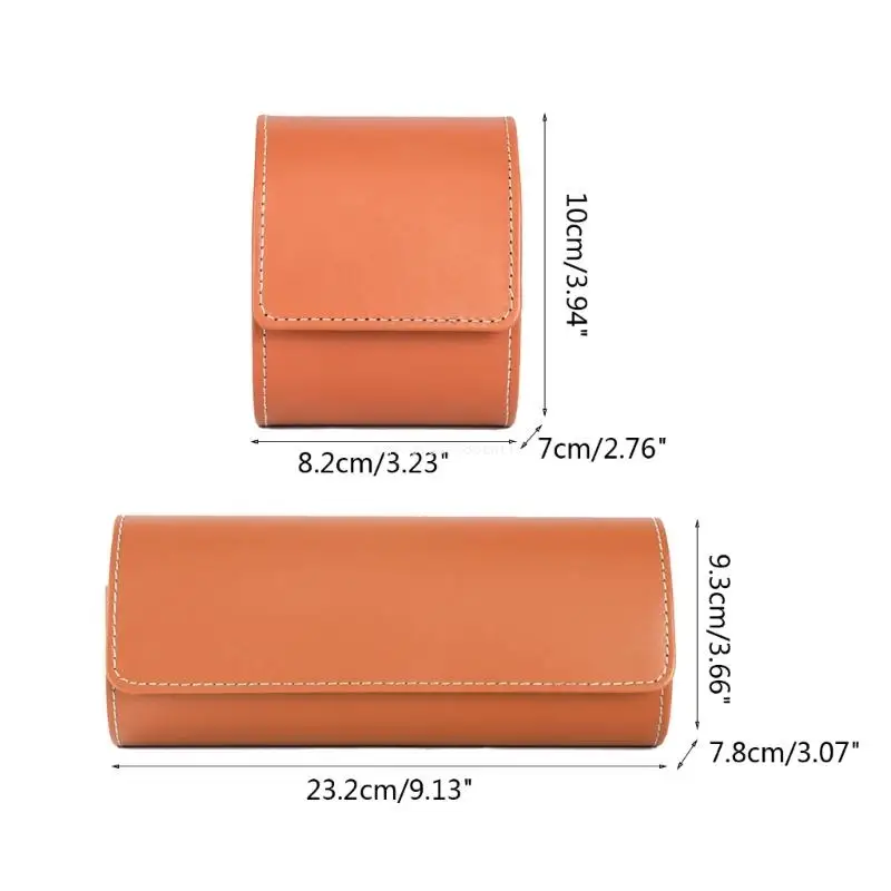 1 Slot/3 Slots Watch Storage Box Portable Vintage Watch Box Watch for Case Dropship image 6