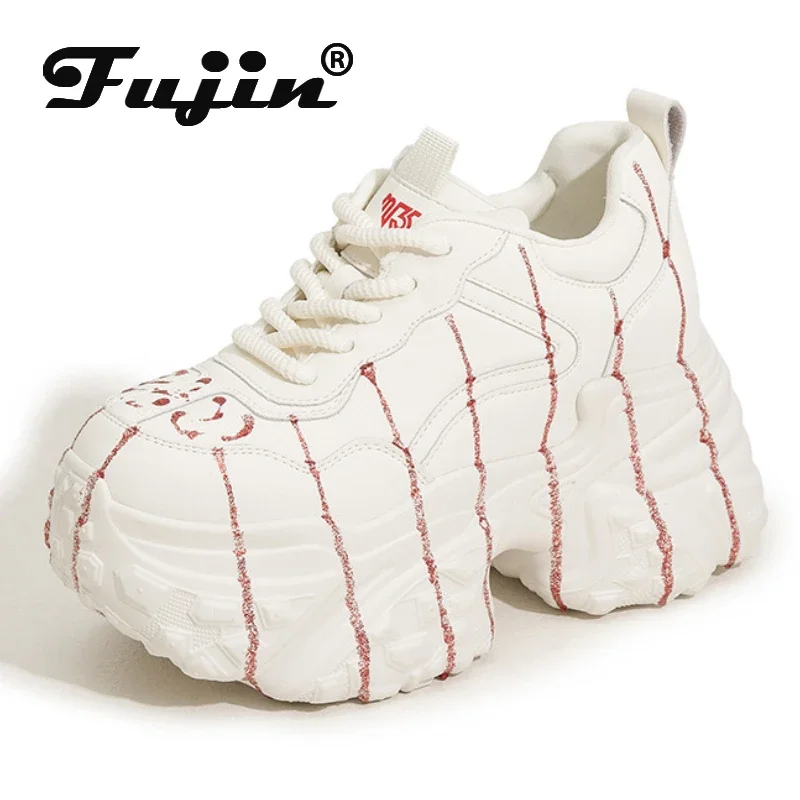 fujin-baskets-epaisses-en-cuir-microcarence-pour-femmes-chaussures-a-l'offre-elles-compensees-decontractees-10cm-mode-printemps