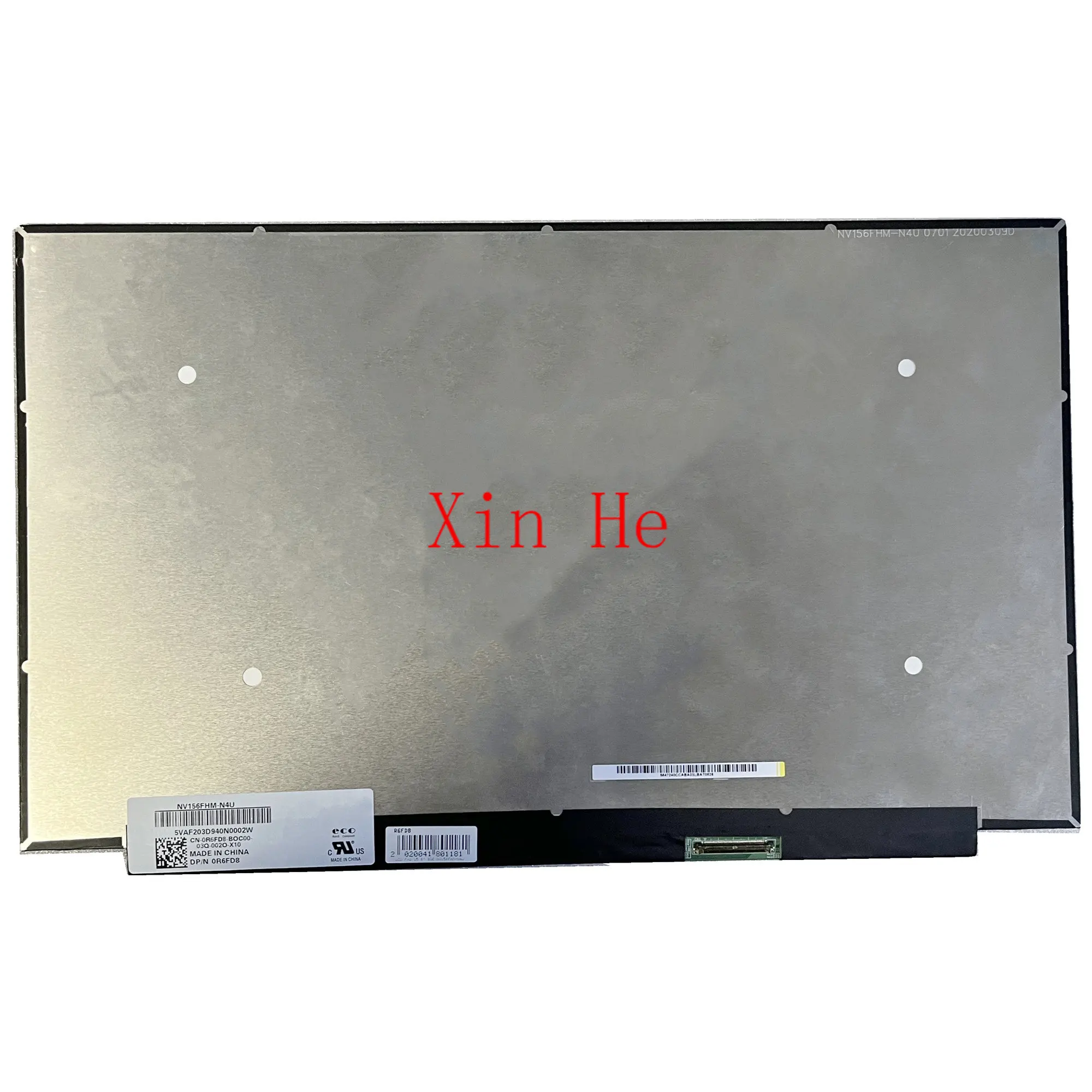 

NV156FHM-N4U B156HAN13.0 LM156LFGL03 N156HRA-GAA NV156FHM-NX1 15.6''120Hz Laptop LCD Screen 1920*1080 EDP 40 pins