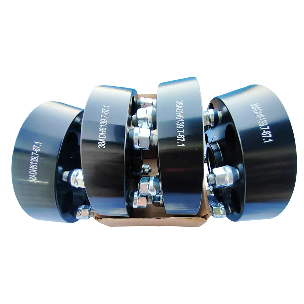 Top Rated 2PCS 6x139.7|6x5.5'|2.64inch 67.1mmCB|12X1.5thread|38mm Wheel Spacer For Mitsubishi Triton L200 / Montero Sport