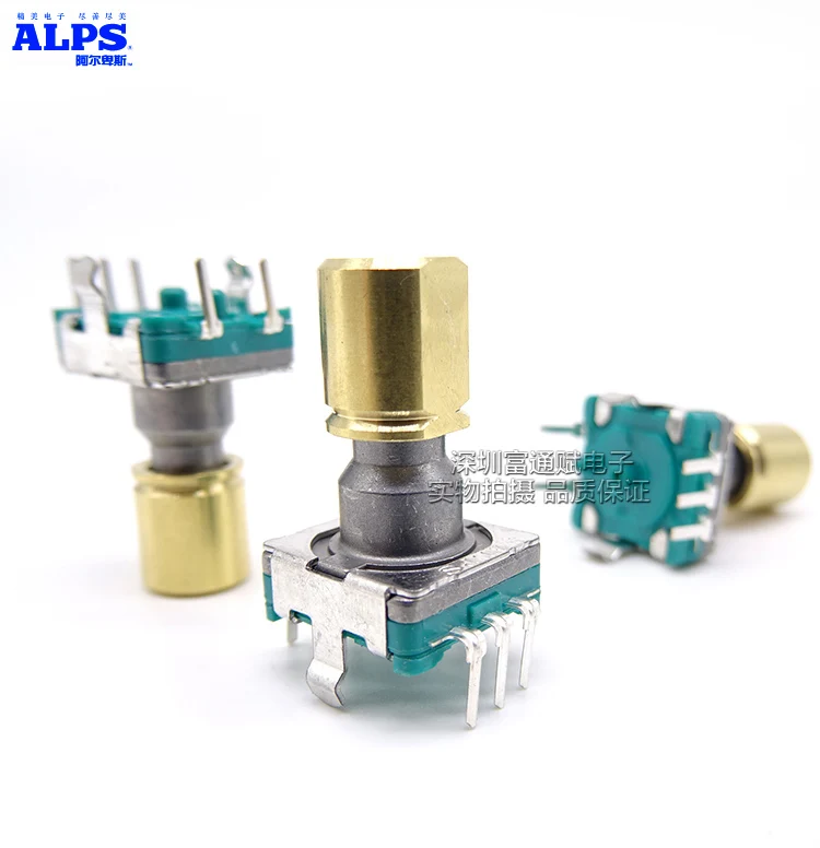 

Автомобильная аудио японский ALPS EC11 без шага, демпфирующий медный вал, 15,5 мм, ремень, пресс-переключатель, энкодер