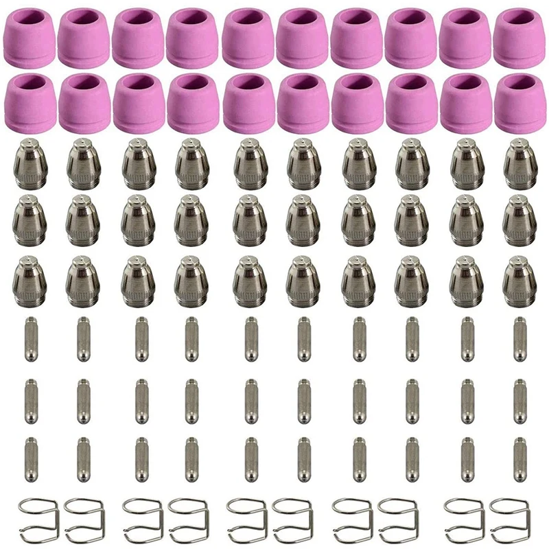 WELD SG-55 AG-60 WSD-60 Plasma Cutter, Torch Set, Tips: 40/50/60 A, 90 Pieces
