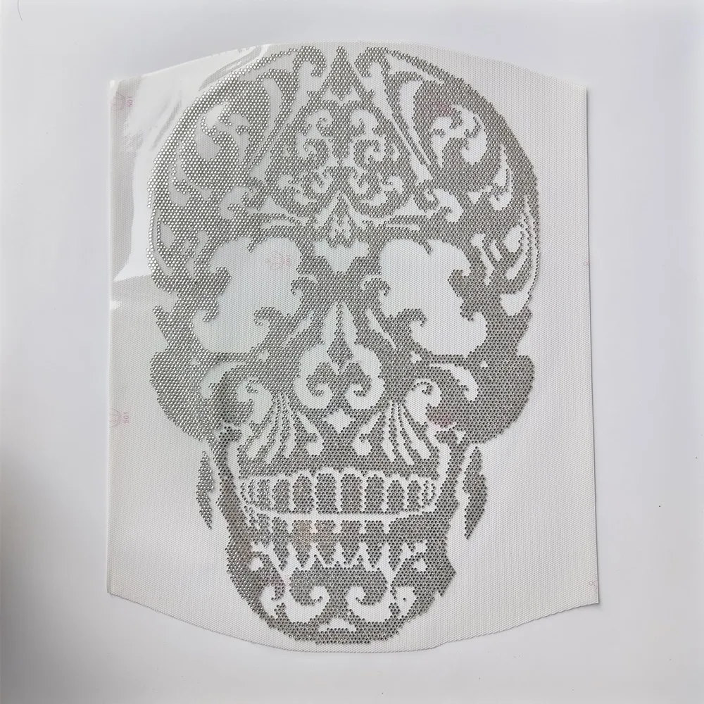 Shiny skull fashion large cloth paste hot diamond Sequin DIY clothes T-shirt decorative patch clothing accessories