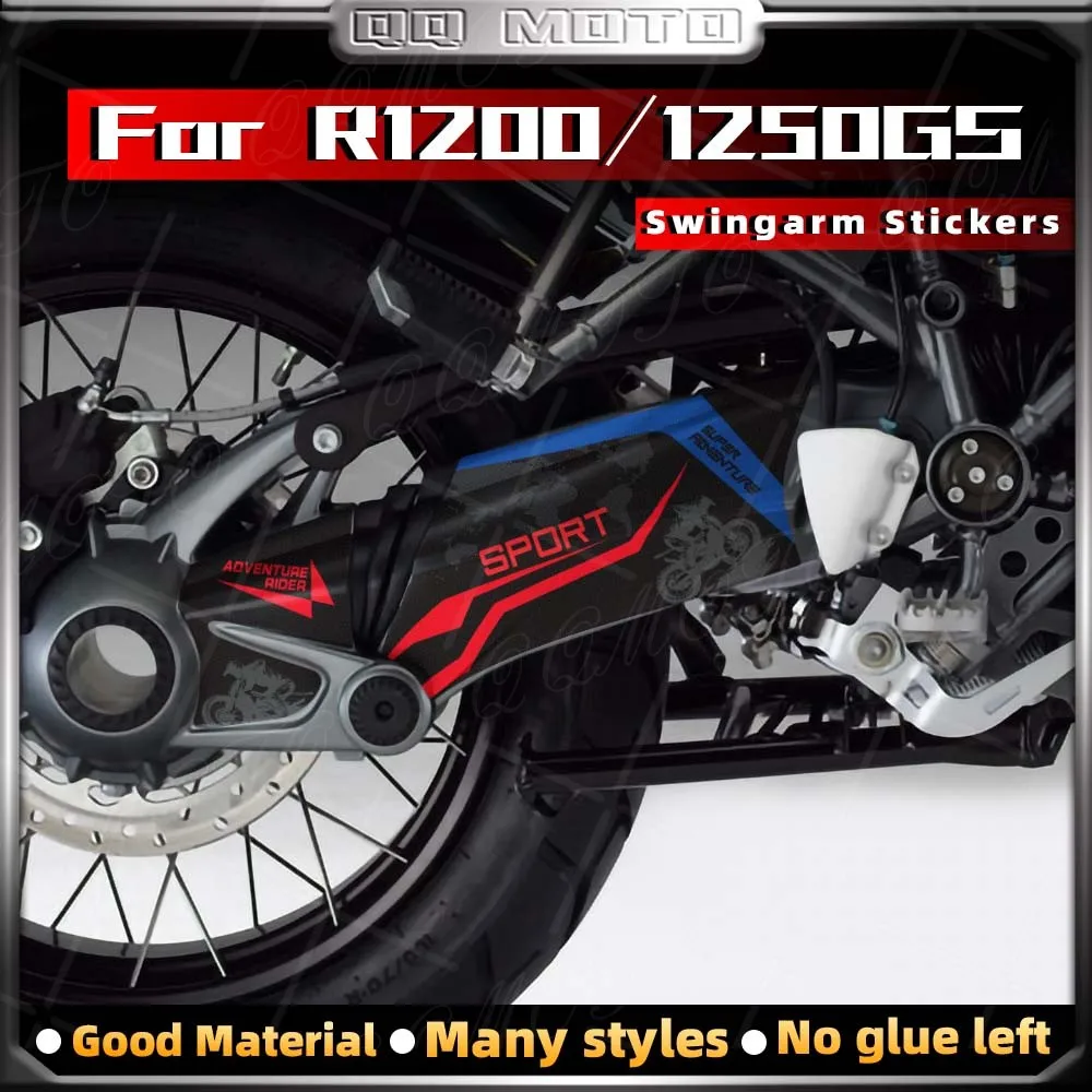 Motorcycle Swingarm Protection Rotating Shaft Sticker Waterproof For R 1200 Triple Black 2004-2012 R1200 GS/Adv 2004-2013