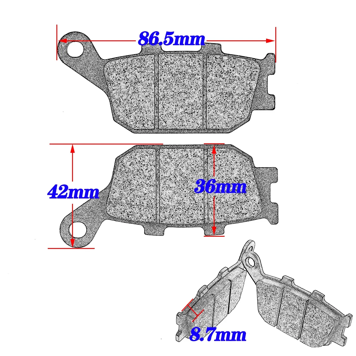 Motorcycle Parts Front & Rear Brake Pads Kit Brake Disk For HONDA CBR600RR CBR600 RR 2005 2006 CBR1000RR CBR1000 RR 2004 2005