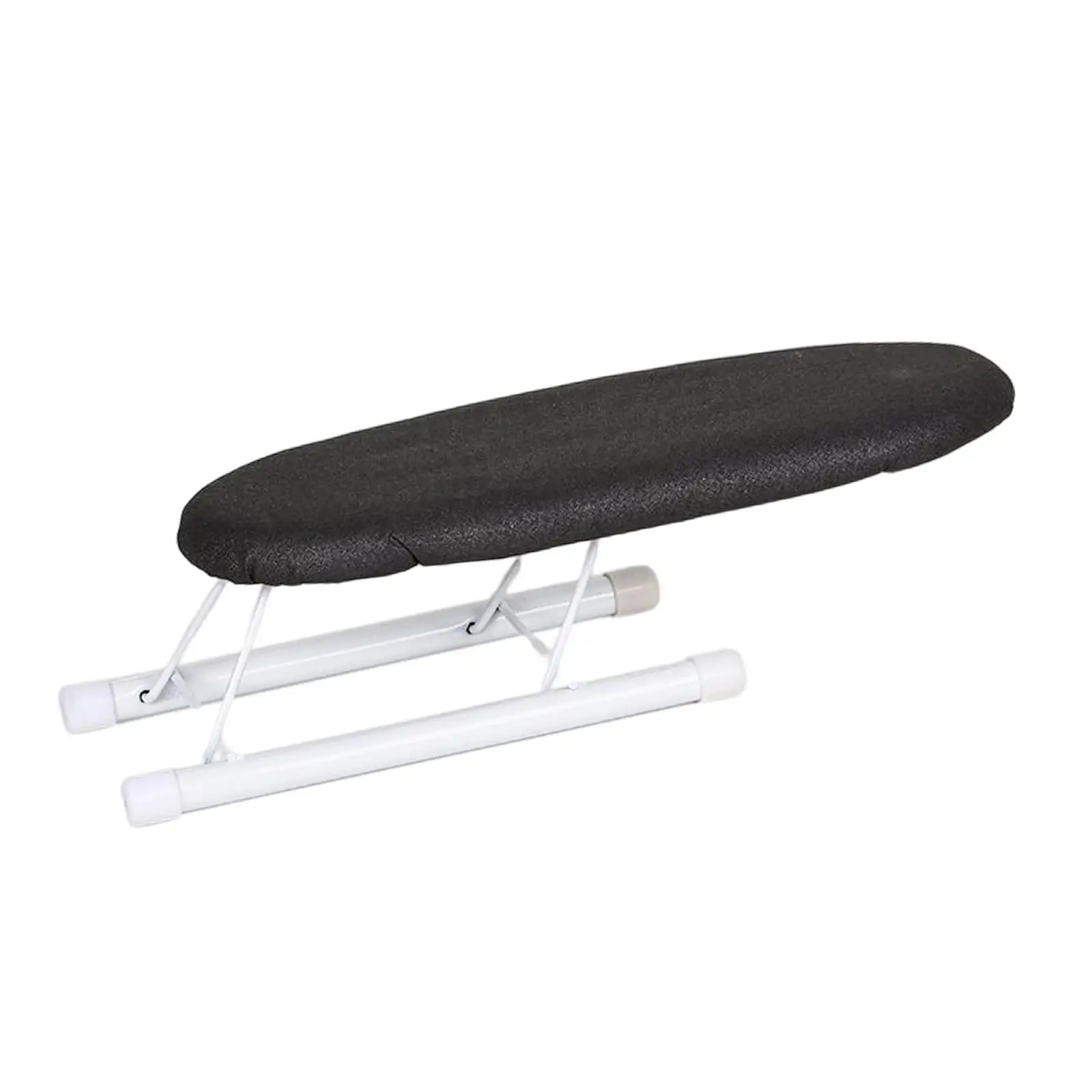 Compact Tabletop Ironing Board Foldable Legs Heat Resistant Pad Removable Cover for Clothes Laundry Room Sewing