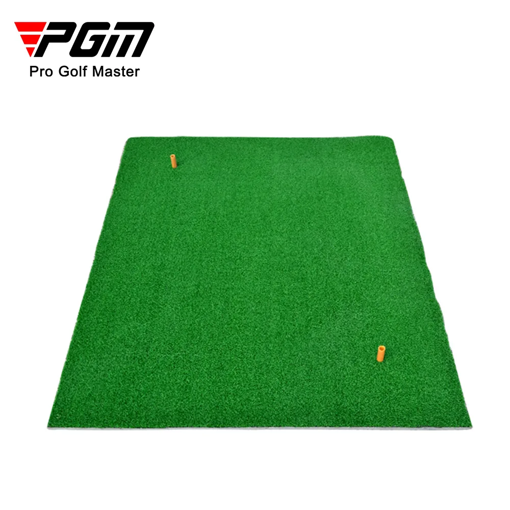 PGM 1/1.25/1.5m Indoor Outdoor Golf Swing Trainer Artificial Putting Green Lawn Mats Driving Range Clubs Practice Cushion DJD002