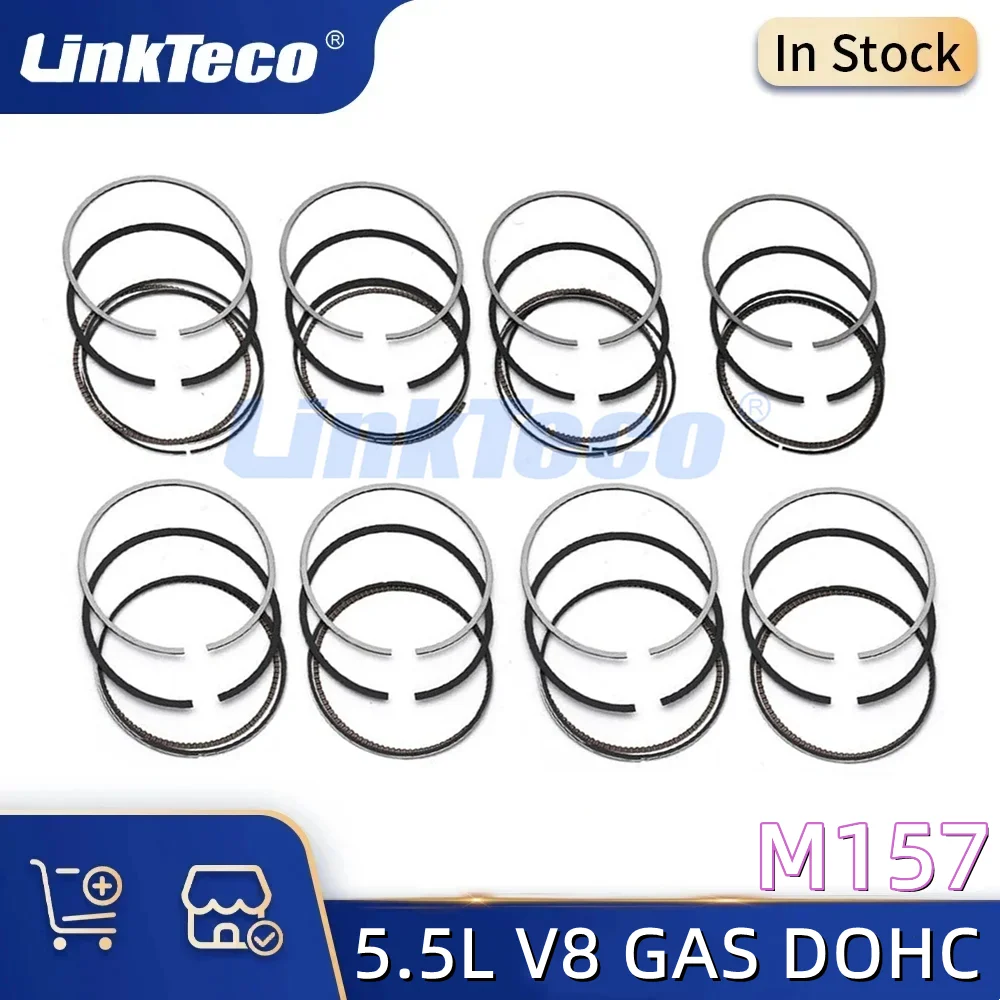 Car Engine Piston & Rings Set STD 98mm for Mercedes-Benz GLE63 GLS63 SL63 CLS63 S63 E63 ML63 W463 R231 5.5 L V8 GAS DOHC M157