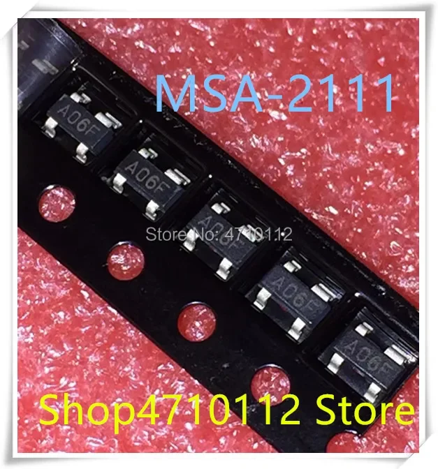 

NEW 10PCS/LOT MSA-2111-TR1G MSA-2111 MSA2111 SOT-143 RF Amplifier 4.3 SV 16.5 dB IC