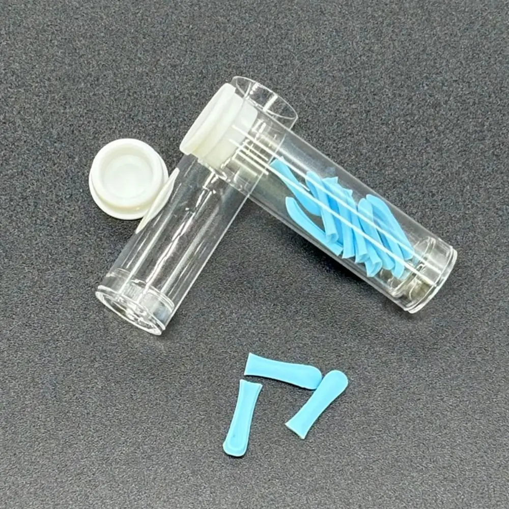 New Silicone Ear Spoon Sleeves Replacement Non-slip Ear Wax Removal Tips Blue Durable Ear Spoon Protector Ear Cleaning Tools