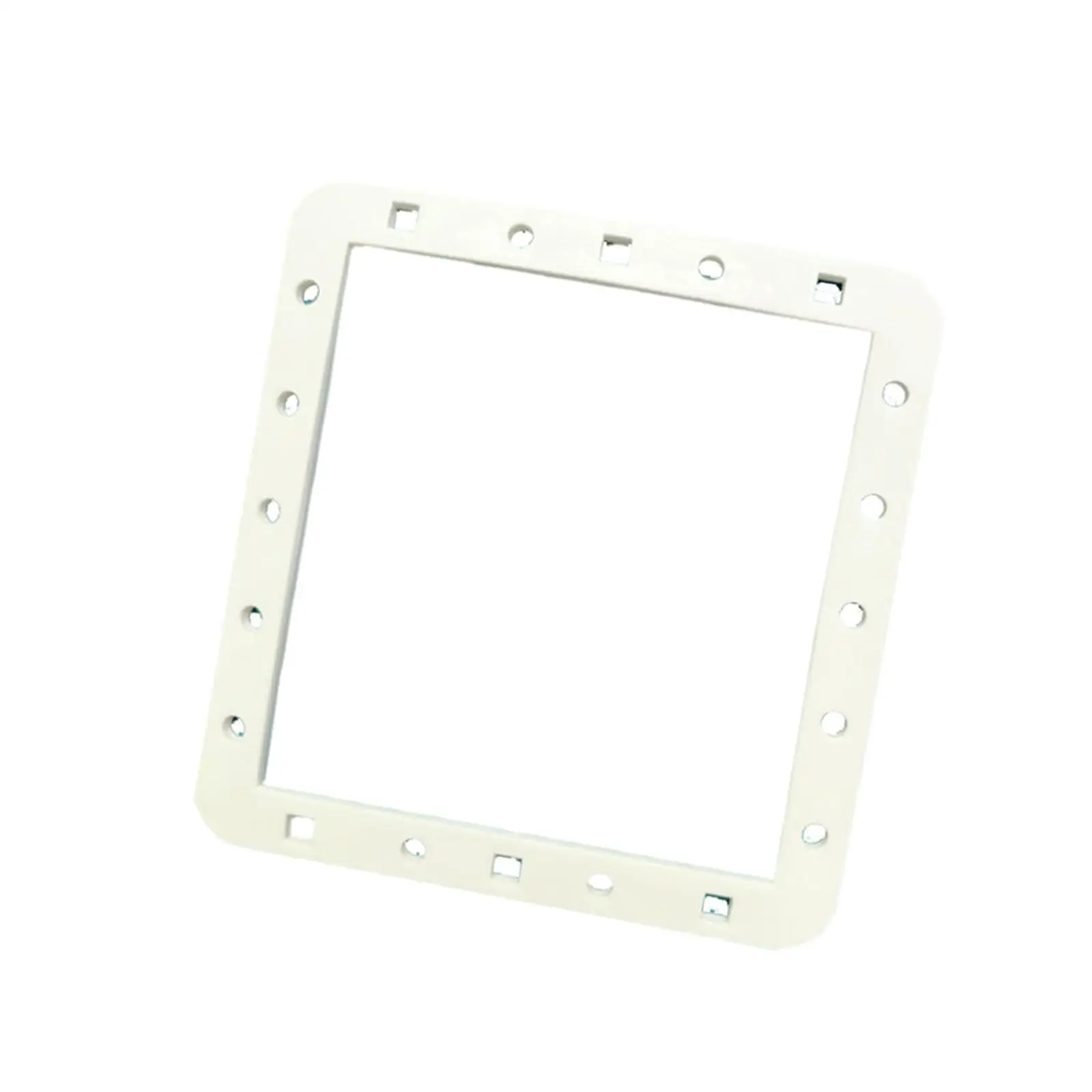 Replacement Skimmer Face Plate Gasket Rubber Square Fitting Tight Seal Accessory for Automatic Pool Skimmer