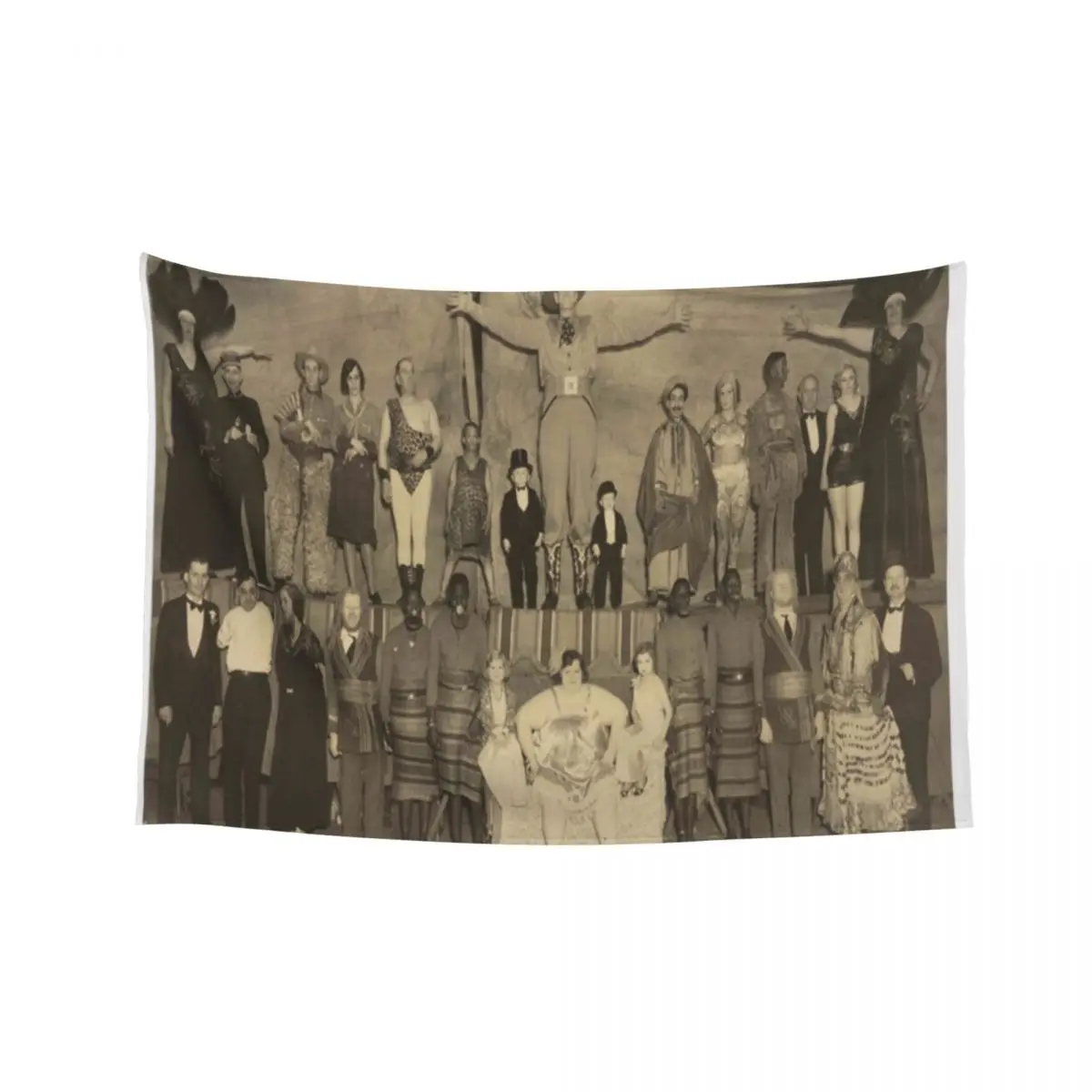 

Vintage Freak Show Tapestry Decorative Wall Mural Room Decorator Things To The Room Aesthetic Room Decoration Tapestry