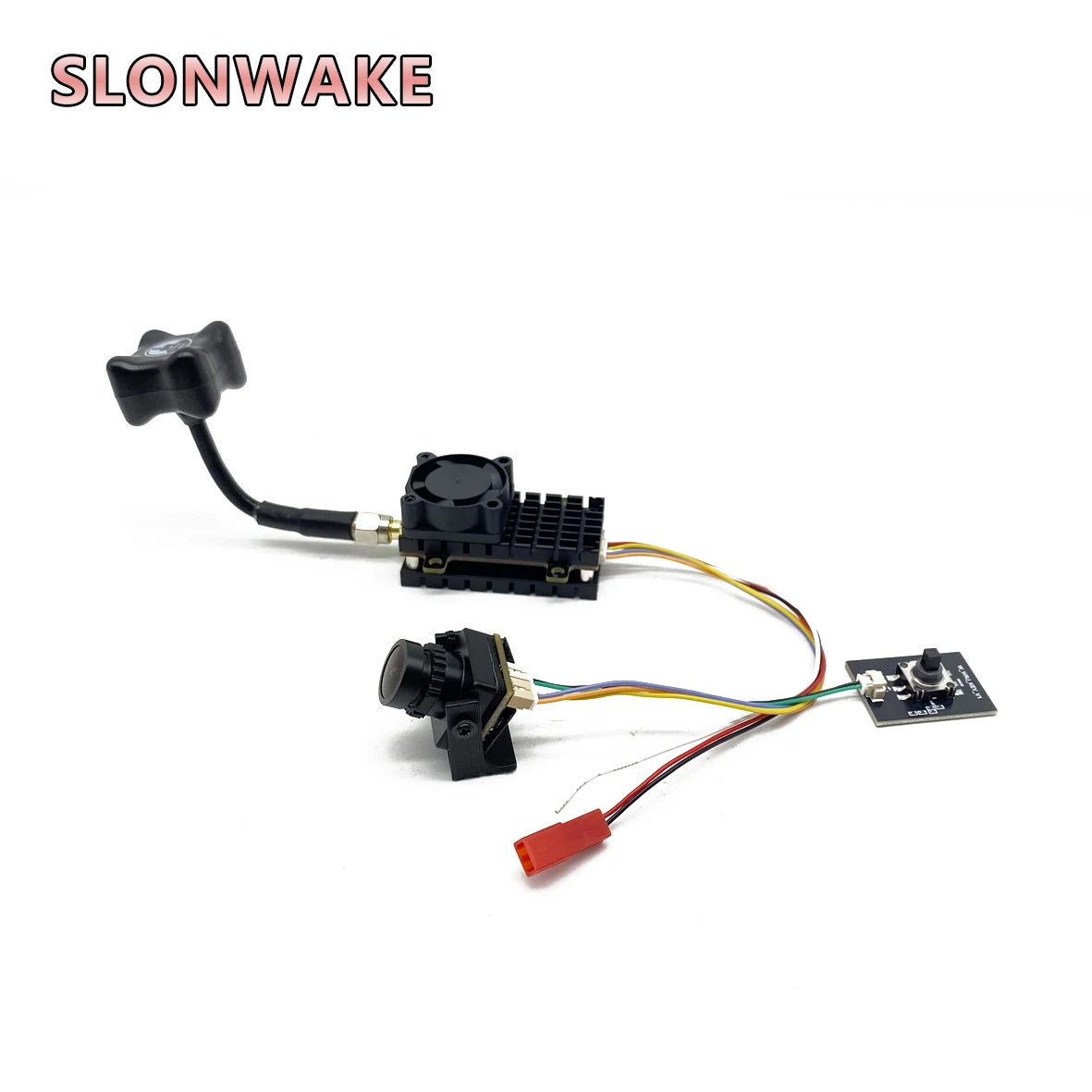 Over 20Km Range 5.8Ghz 2W FPV Microphone Transmitter Video AV Audio Sender +CMOS 1200tvl  fpv camera for RC Racing drone