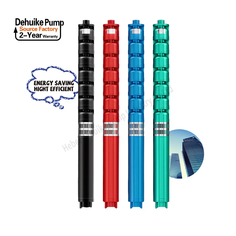 

1.5kw 2hp Dc Pressure Deep Well Heat Submersible Bore Water Deep Well Pump Made In China