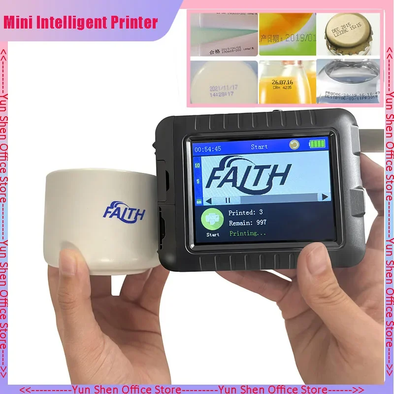 

12.7mm New Handheld Smart Printer Portable Small Coding Machine Multi-language Printing Logo Quick-drying Inkjet Printers