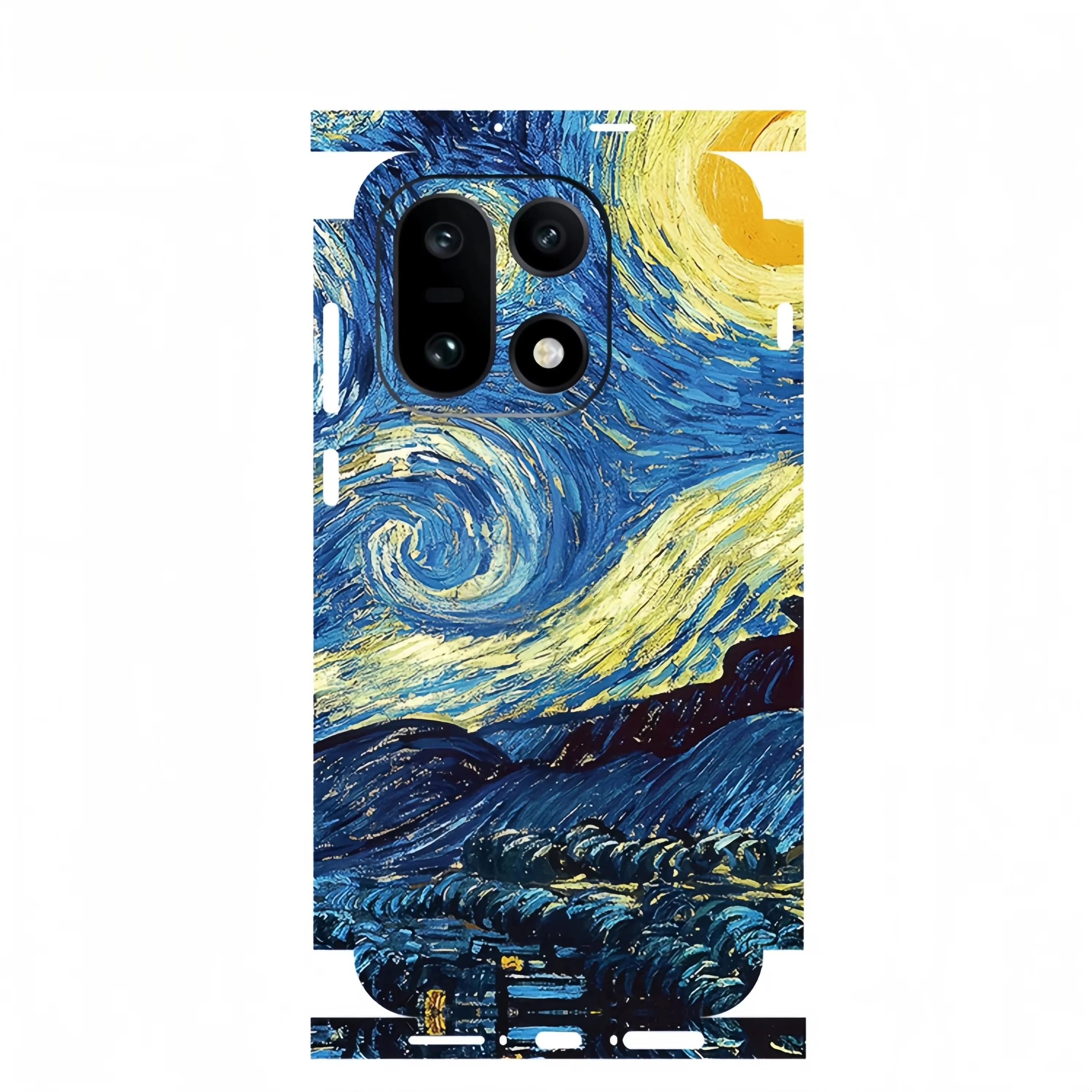 

Skin Wrap Sticker For One plus15 13 13T ACE5 3 2 PRO Full Cover Protective Decal Wrap Side Back Screen Protector