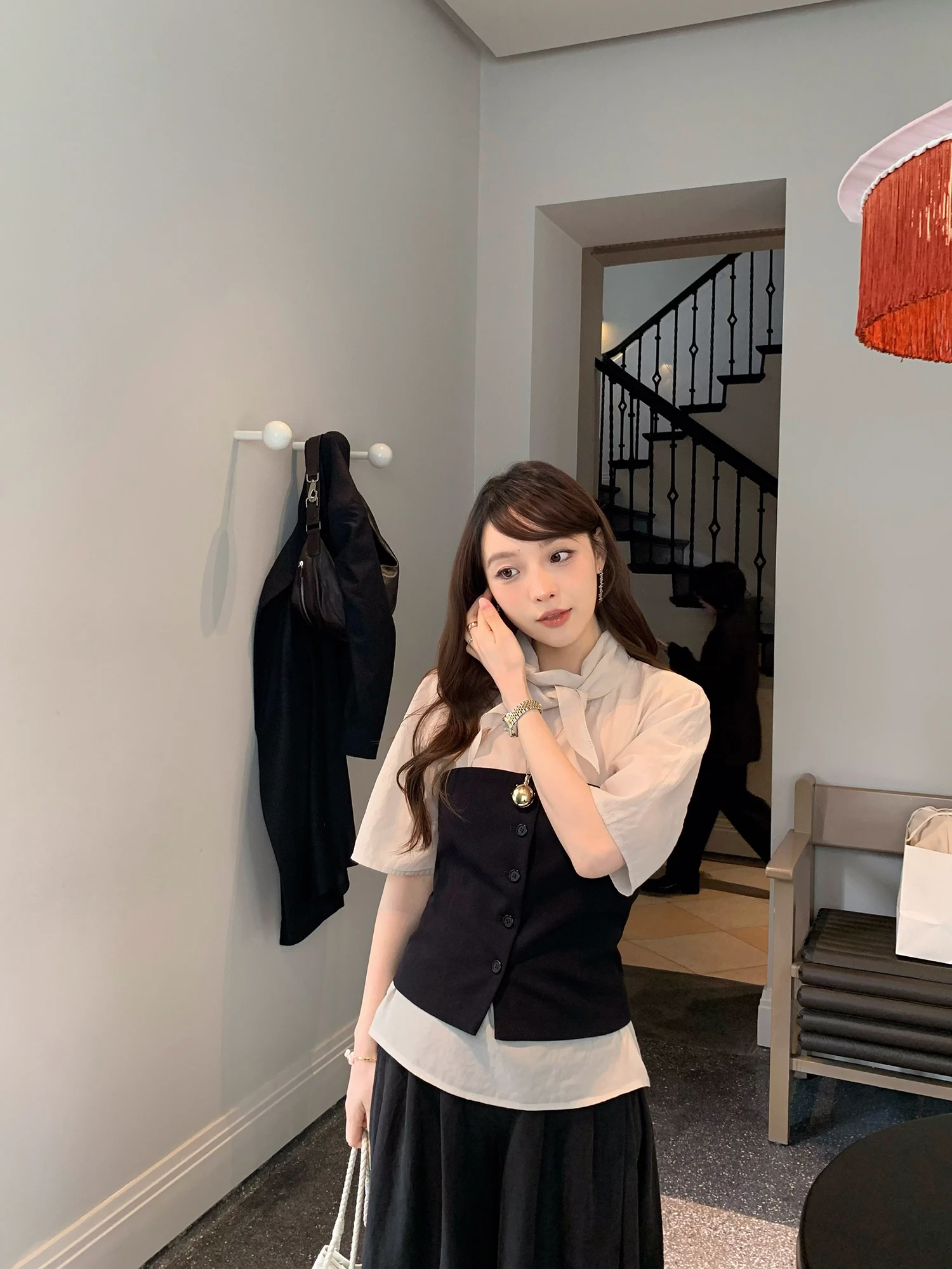 

Черный эластичный топ-бандо для женщин, облегающая многослойная рубашка, модная, LE LALIN, удобное нижнее белье, цельный комплект, производство Китай