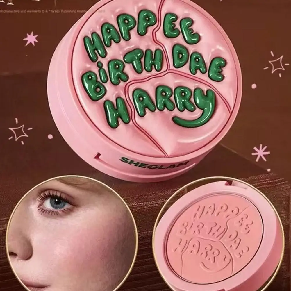SHEGLAM 7g vitalité Blush plaque gâteau conception naturel faible Saturation rétrécissement couleur rose poudre mat durable doux maquillage