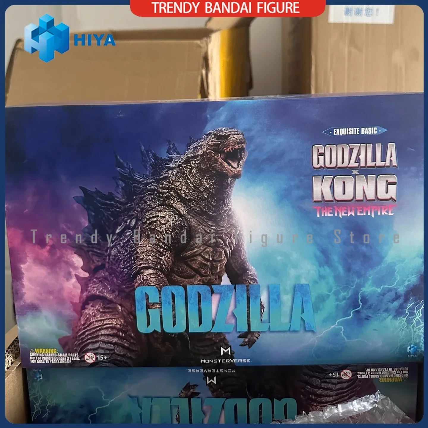 In Stock HIYA Godzilla Rre-evolved Ver Godzilla Vs Kong: The New Empire EBG0430 Action Figure Model Toys Hobby MonsterArts SHM