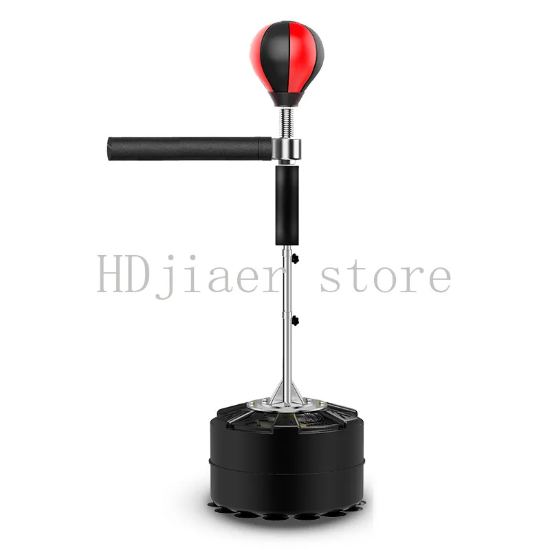 

Household adult and children's boxing ball reaction target rotating vertical stick target evasion training device