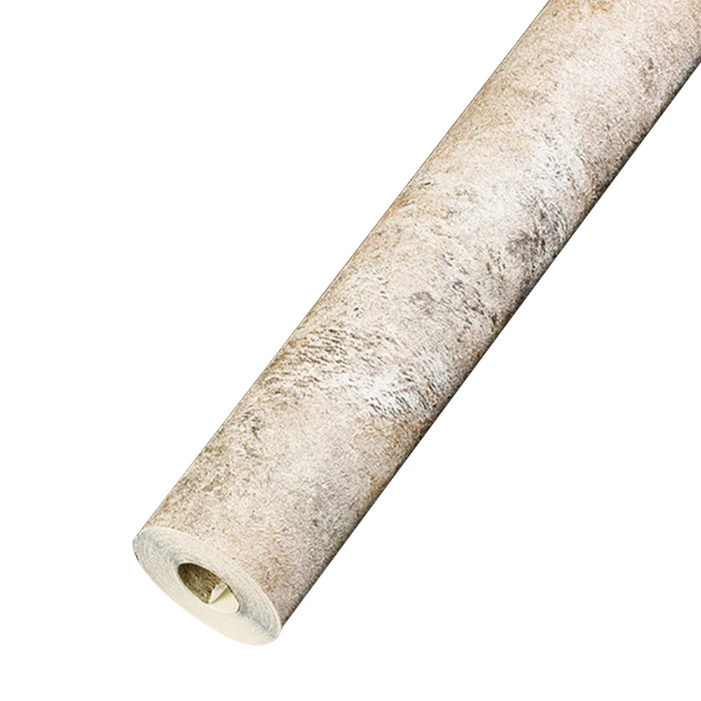 

Diatom Mud Wallpaper Industrial Wallpaper Easy To Clean Embossed Texture Hot Stamping Finish Large Coverage 0.53*9.5 Meters