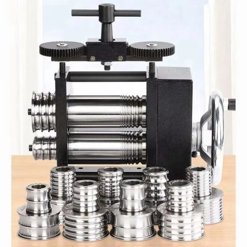 Cold Rolling Mill Hand Bracelet Former for Gold and Silver Jewelry, Goldsmith Auxiliary Wheel Tools