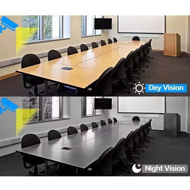 Rscamtom 8CH CCTV屋外WiFi NVRキット 動体検知IPカメラ ナイトビジョン ワイヤレスCCTV監視システム