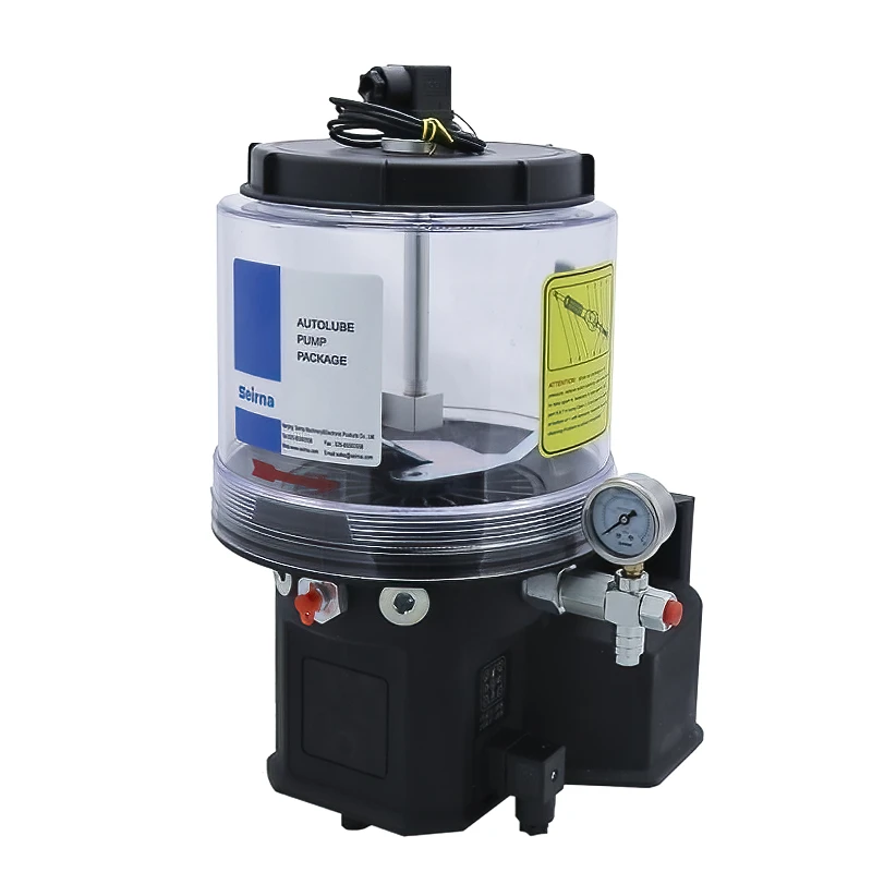 2/4L High Pressure Grease Pump 12/24/110/220/380v Electric Lubrication Grease Pump For Loader Excavators