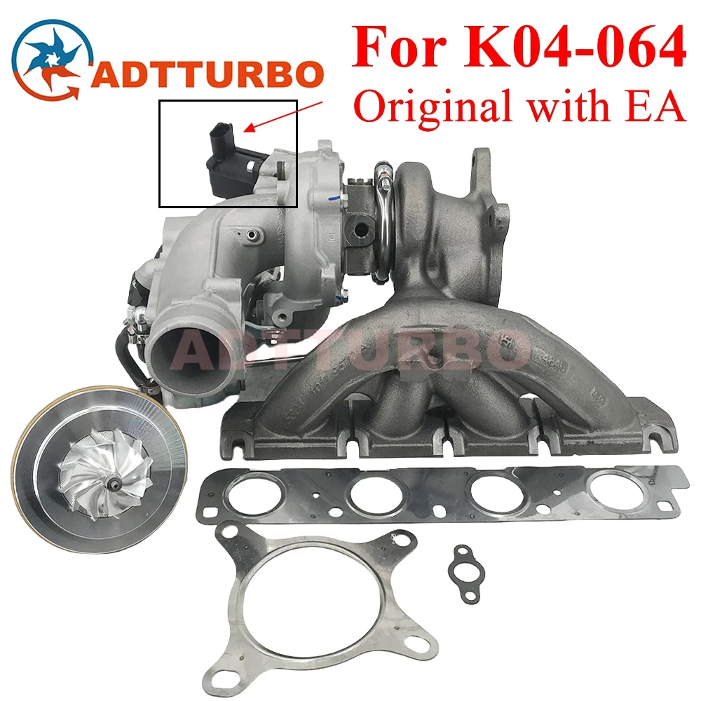 Turbosprężarka K04-064 53049880064 53049700064   Turbo 06F 145702 C 06F 145702 CV do Volkswagen Golf VI 2.0 GTI 35 CDLG 2011-2012
