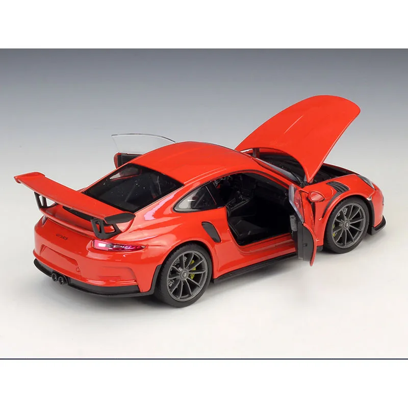 1:24 Skala Diecast Simulator Samochód 911 Taycan Turbo S 911 GT3 RS Model samochodu Aluminiowy samochód sportowy Metalowa zabawka Samochód wyścigowy Zabawka dla dzieci Prezent