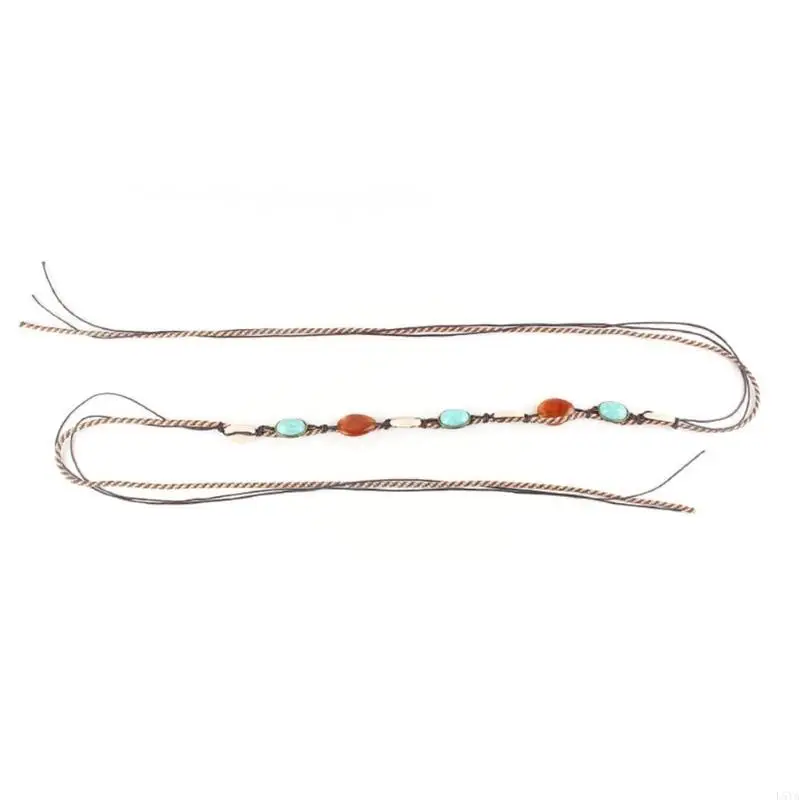 

L5YA Ремень для шляпы в стиле вестерн Ремешок для шляпы Ремешок для ковбойской шляпы Ремешок для мексиканской шляпы Ремешок для