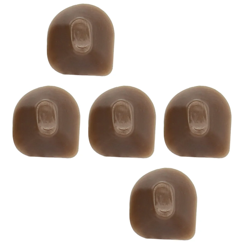 

5 Pcs Flute Brick Button Maintenance Mute Pads Bricks Monitor Accessories Mats Supplies Key