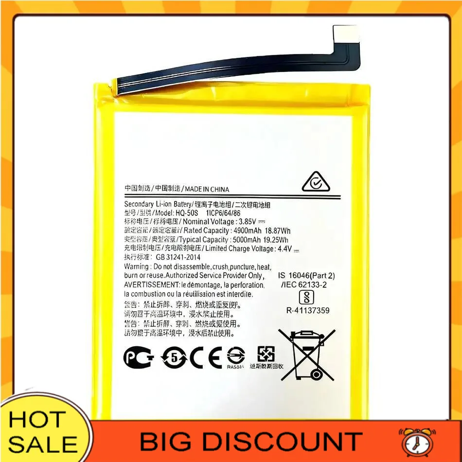 

For Samsung Galaxy A02S M02S M025 F02s HQ-50S 5000Mah Mobile Phone Battery Environmentally Friendly