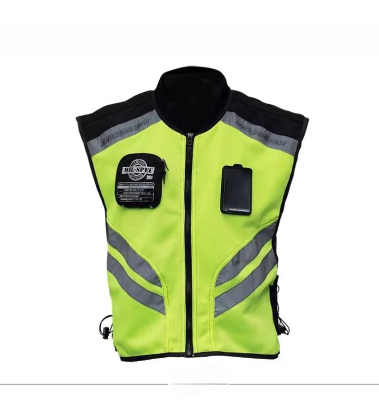 オートバイ乗車用反射ベスト蛍光安全ユニフォームチームウェアオートバイ旅行用レーシングスーツ男性ライダー