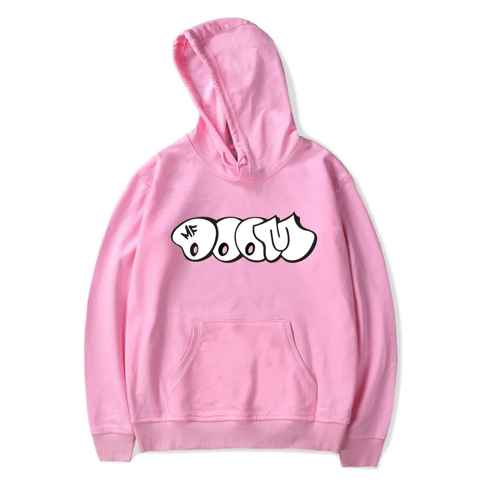 MF DOOM Rapper Hoodies Anime Print Streetwear Men Women Fashion Oversized Sweatshirts Hip Hop Hoodie Tracksuits Unisex Clothing